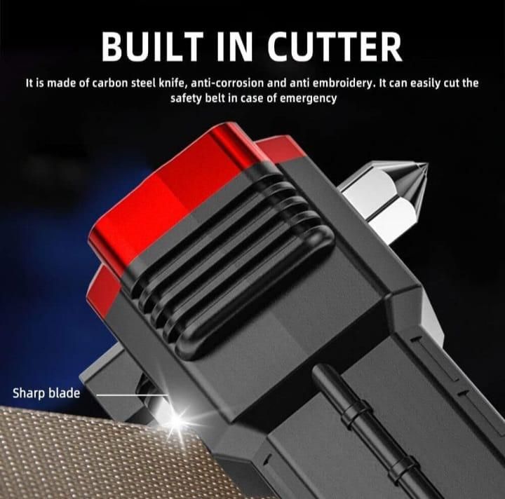 Portable LED Flashlight Multifunctional Work Light Power Bank Emergencies Safety Pack Of 2